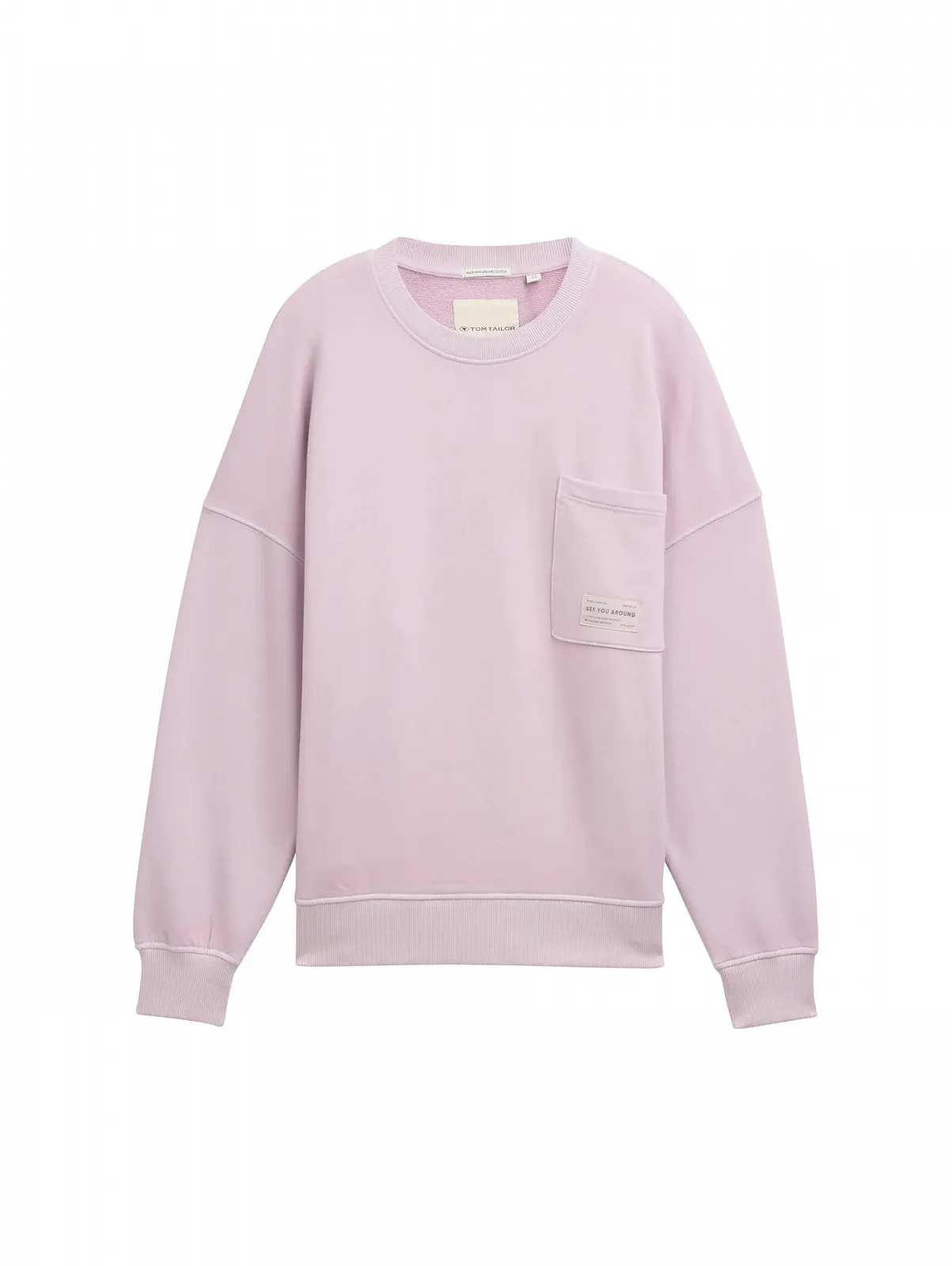 Толстовка TOM TAILOR Oversize з нагрудною кишенею, фото №1 Толстовка TOM TAILOR Oversize з нагрудною кишенею, фото №1