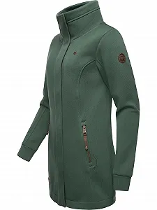 Переходное пальто Ragwear Letrice Bonded Женское Легкое, Длинное, Ветрозащитное, с Высоким воротником synthetic.ua - Фото 1