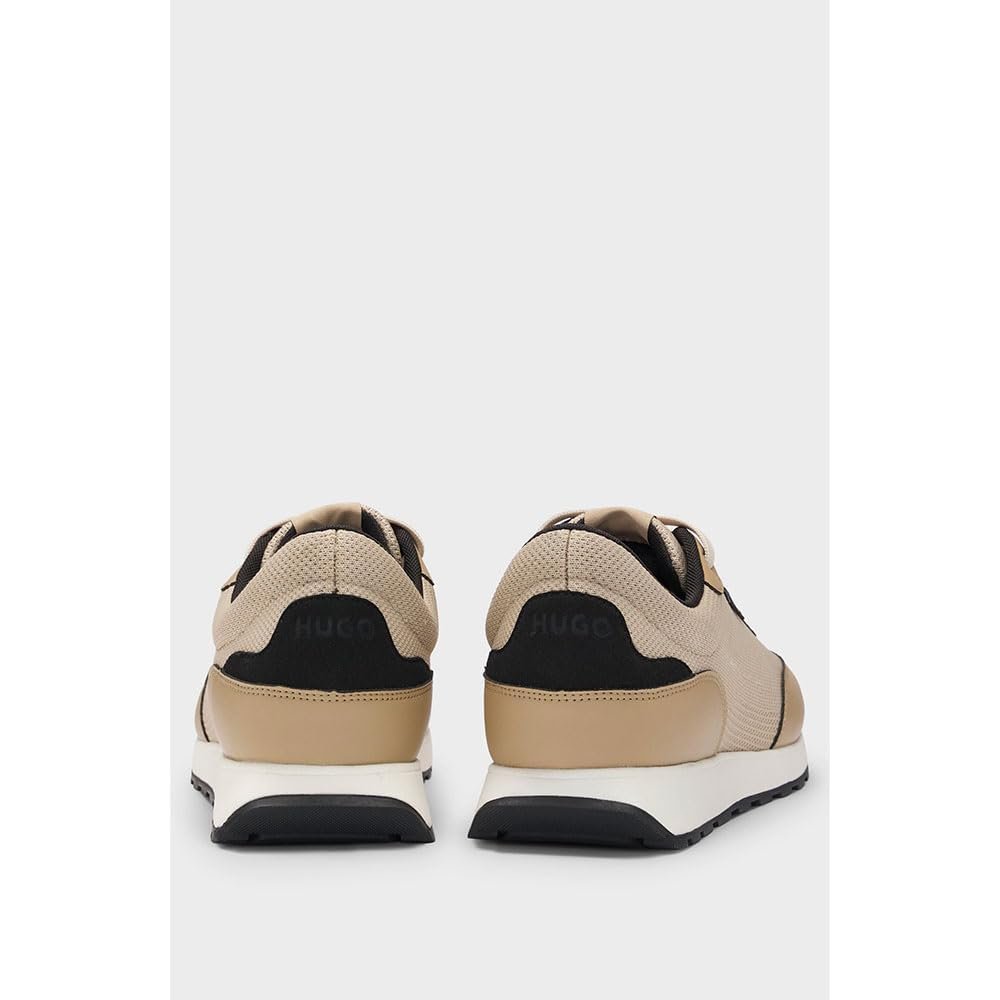 Кросівки HUGO Icelin Runn В'язаний вигляд зі штучною шкірою, фото №4