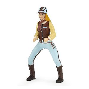 Фигурка Papo Trendy Riding Women Синий - Фото 1