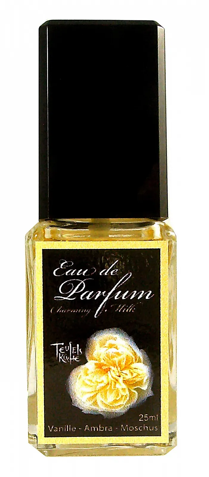 Парфумована вода Charming Milk, Very Vanilla, для жінок, ваніль, амбра, мускус, 25 мл, скляний флакон, фото №1