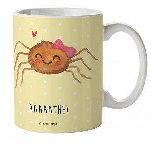 Дитяча Кружка Mr. & Mrs. Panda Павук Агата Радість Пластиковий Посуд - Фото 1