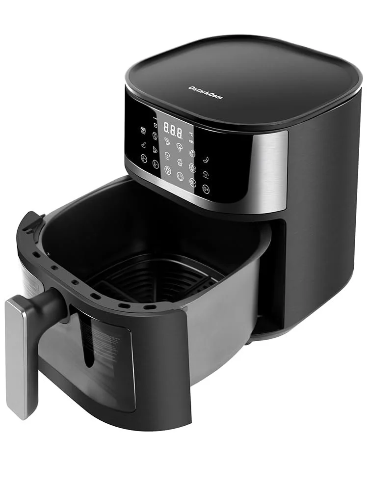 Мультипіч 5.5 л 1500 Вт сенсорна 10 режимів 40-200°C BPA / PFOA Free Чорний - Сріблястий, фото №4 Мультипіч 5.5 л 1500 Вт сенсорна 10 режимів 40-200°C BPA / PFOA Free Чорний - Сріблястий, фото №4