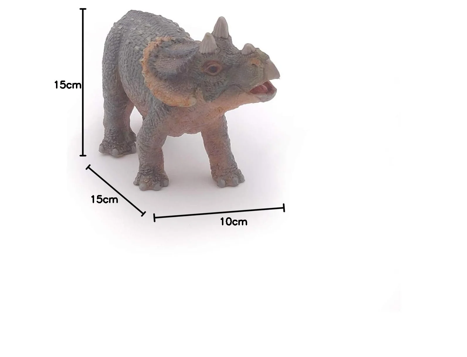 Фигурка Papo 55036 Young Triceratops, фото №7