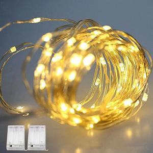 Гірлянда TEOPHA LED 2 x 6 м 60 LED срібний дріт теплий білий - Фото 1