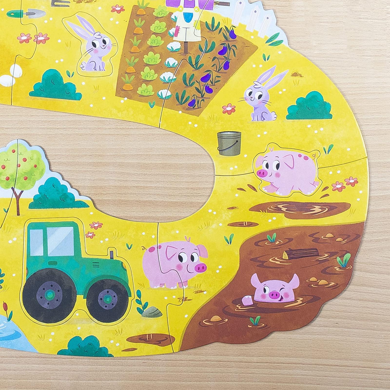 Пазл Goula Farm 18 XXL елементів, фото №1 Пазл Goula Farm 18 XXL елементів, фото №1