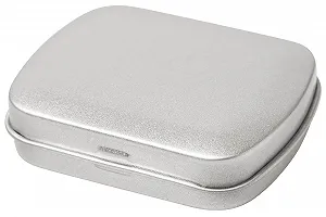 Коробка Klein Silber, металева, 20 мл, срібляста, для кемпінгу, виживання та бушкрафту synthetic.ua - Фото 1