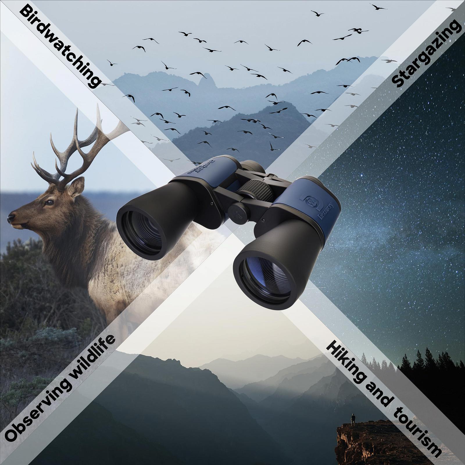 Бінокль Discovery Gator 10-30x50, фото №5