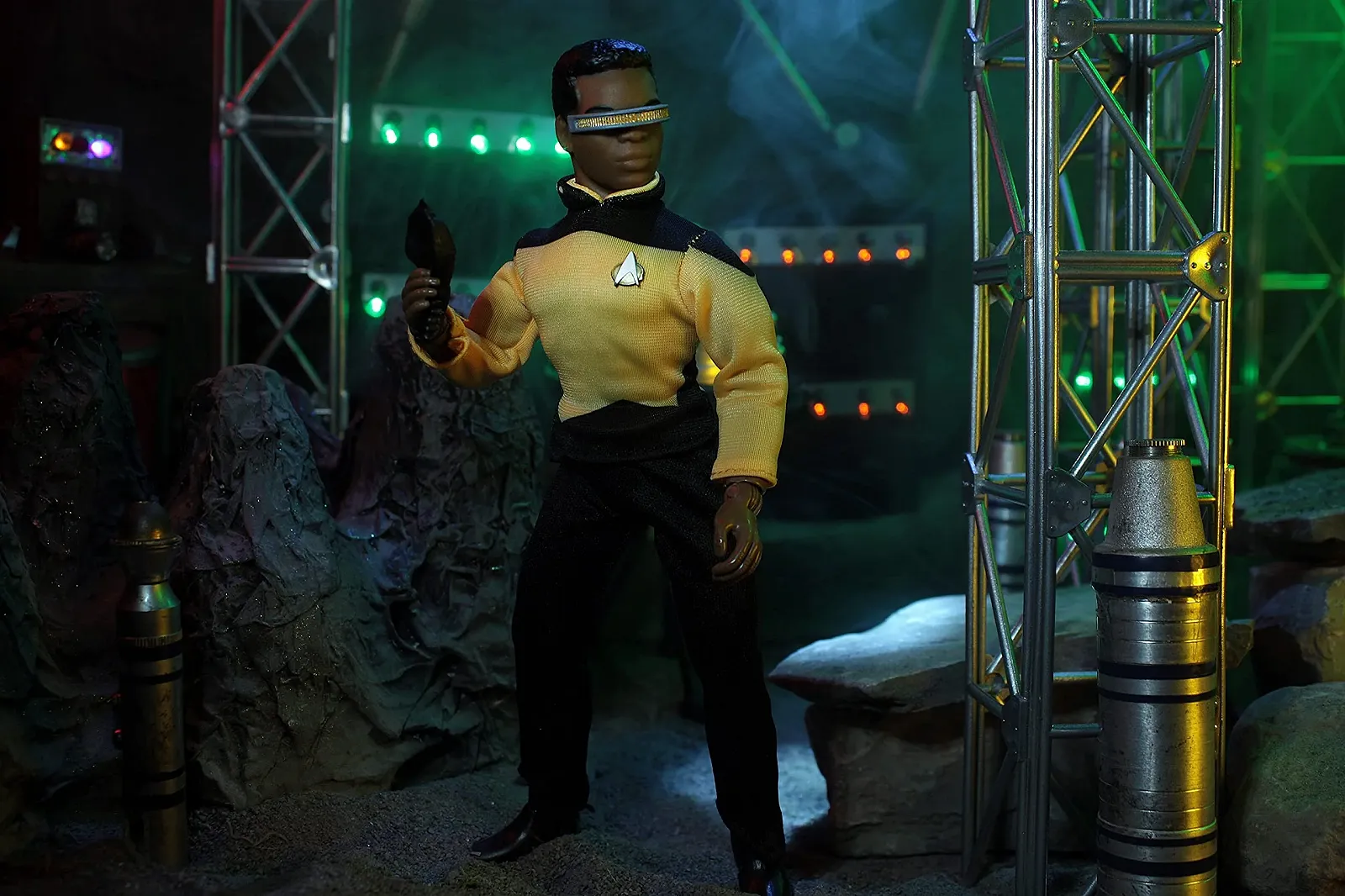 Фігурка Mego Star Trek Geordi La Forge 20 см 14 точок артикуляції, фото №11