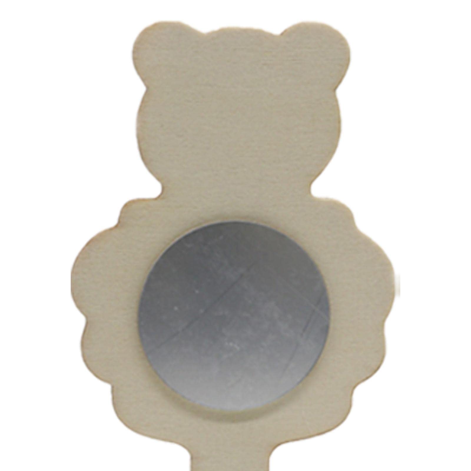 Ручной Зеркало harayaa 10 Teiliger Дерево Unbemalt Компакт Unlackiert, фото №3 Ручной Зеркало harayaa 10 Teiliger Дерево Unbemalt Компакт Unlackiert, фото №3