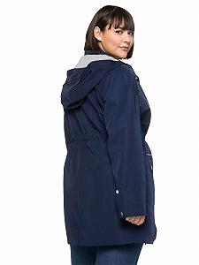 Женская куртка больших размеров Sheego Techno-Twill Basic Fashion Sporty Decorative Zip synthetic.ua - Фото 1