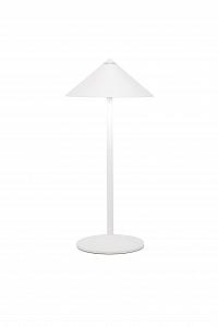 Настільна лампа Zafferano Pina L Бездротова Акумуляторна Сенсорна Поворотна головка Димована 2200-3000 K 55 см Білий - Фото 1