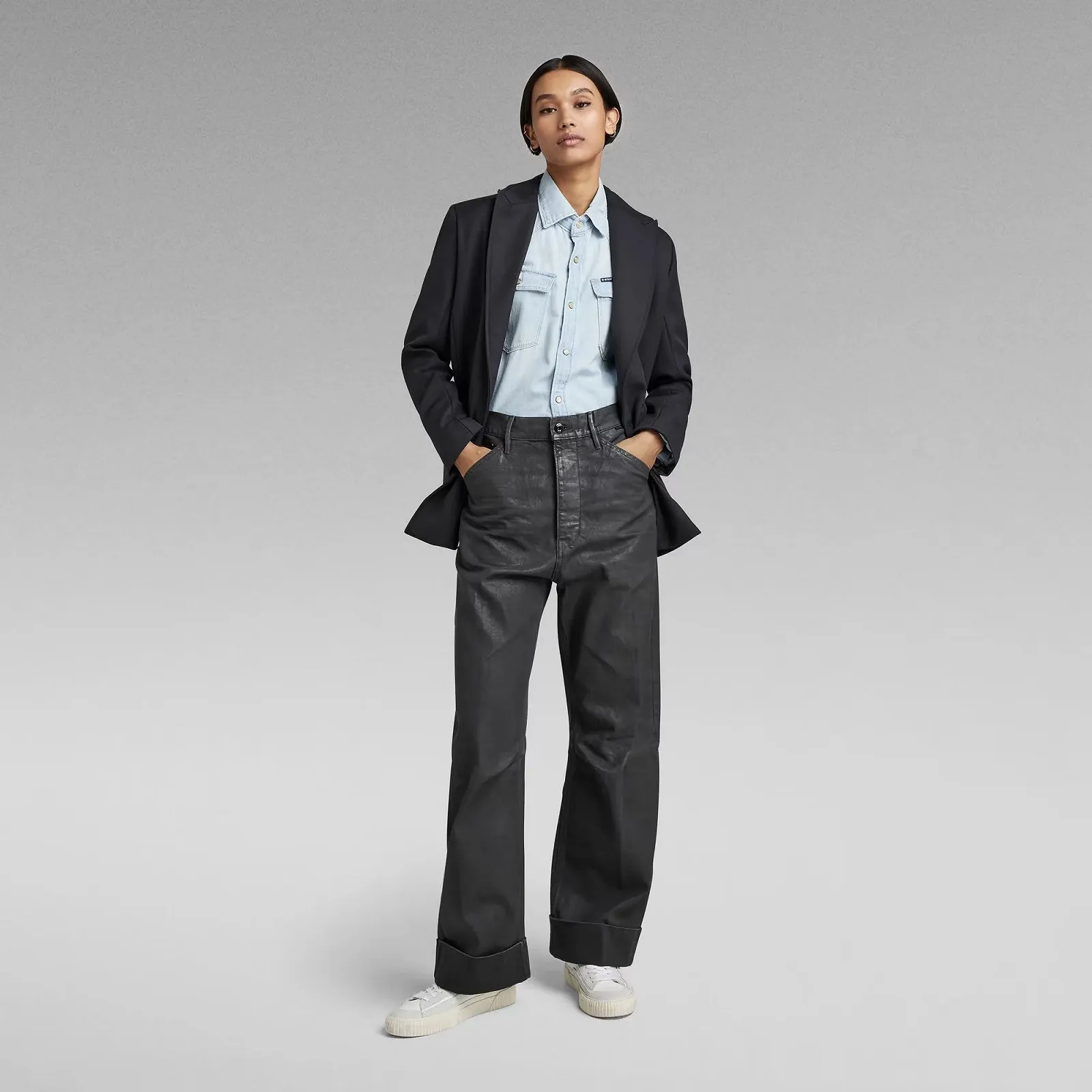 Жіночий піджак G-Star RAW Boyfriend Blazer - S, фото №5