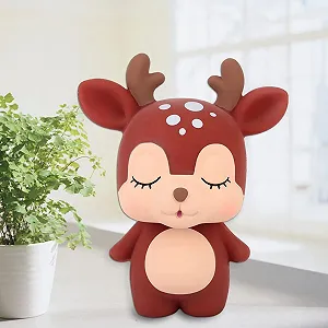 Скарбничка у формі мультяшної тварини з м'якого пластику synthetic.ua - Фото 1