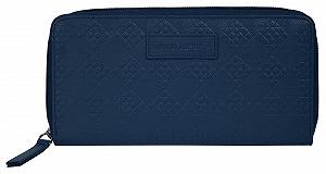 Кошелек bruno banani Большой 022053 Кожаный Женский Молния Синий - Фото 1