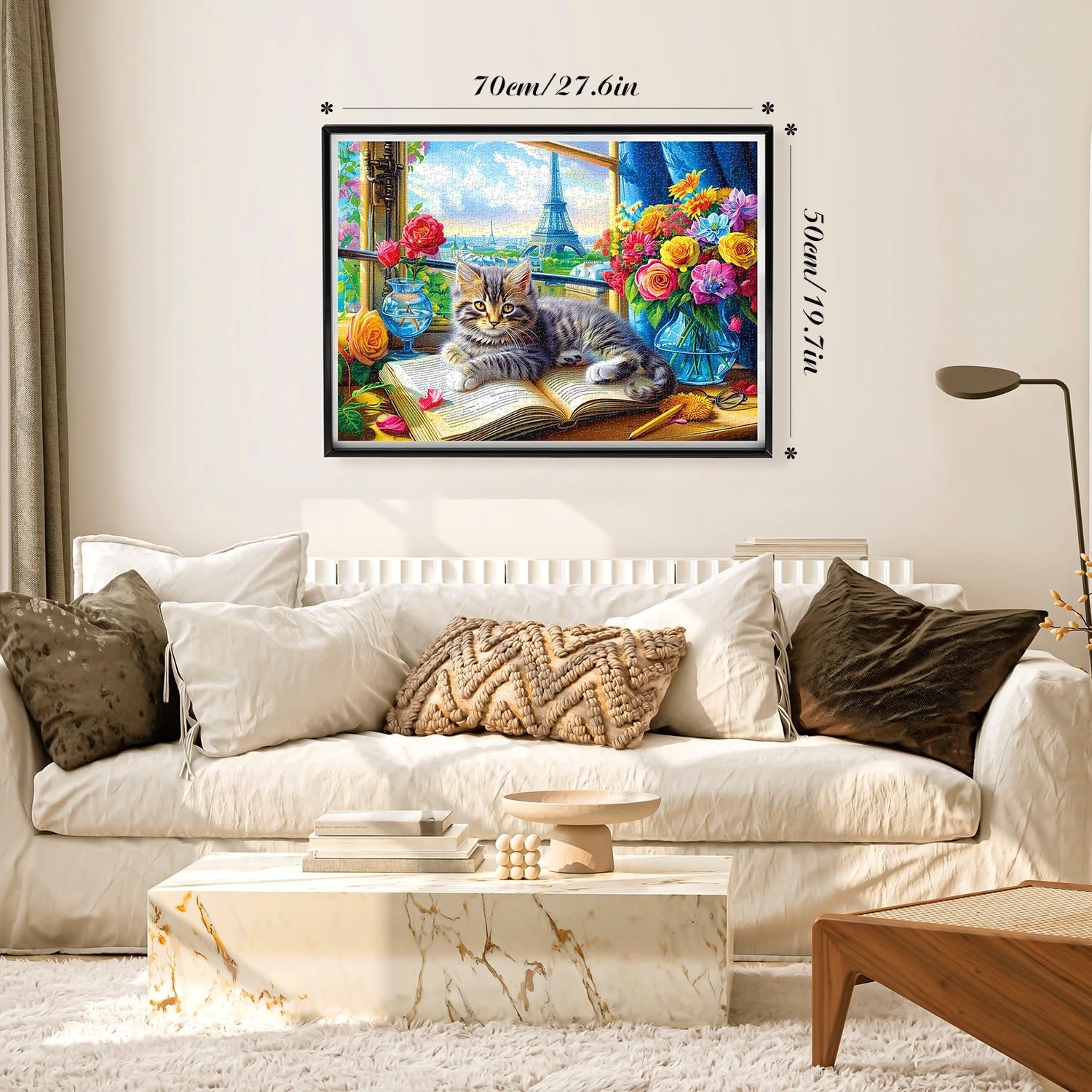 Пазл Cat Puzzle 1000 деталей 70 x 50 см, фото №6