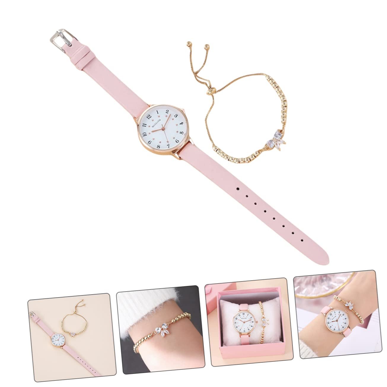 Часы Healvian Женские с Браслетом для Стильных Женщин Кварцевые для Особых Случаев, фото №5