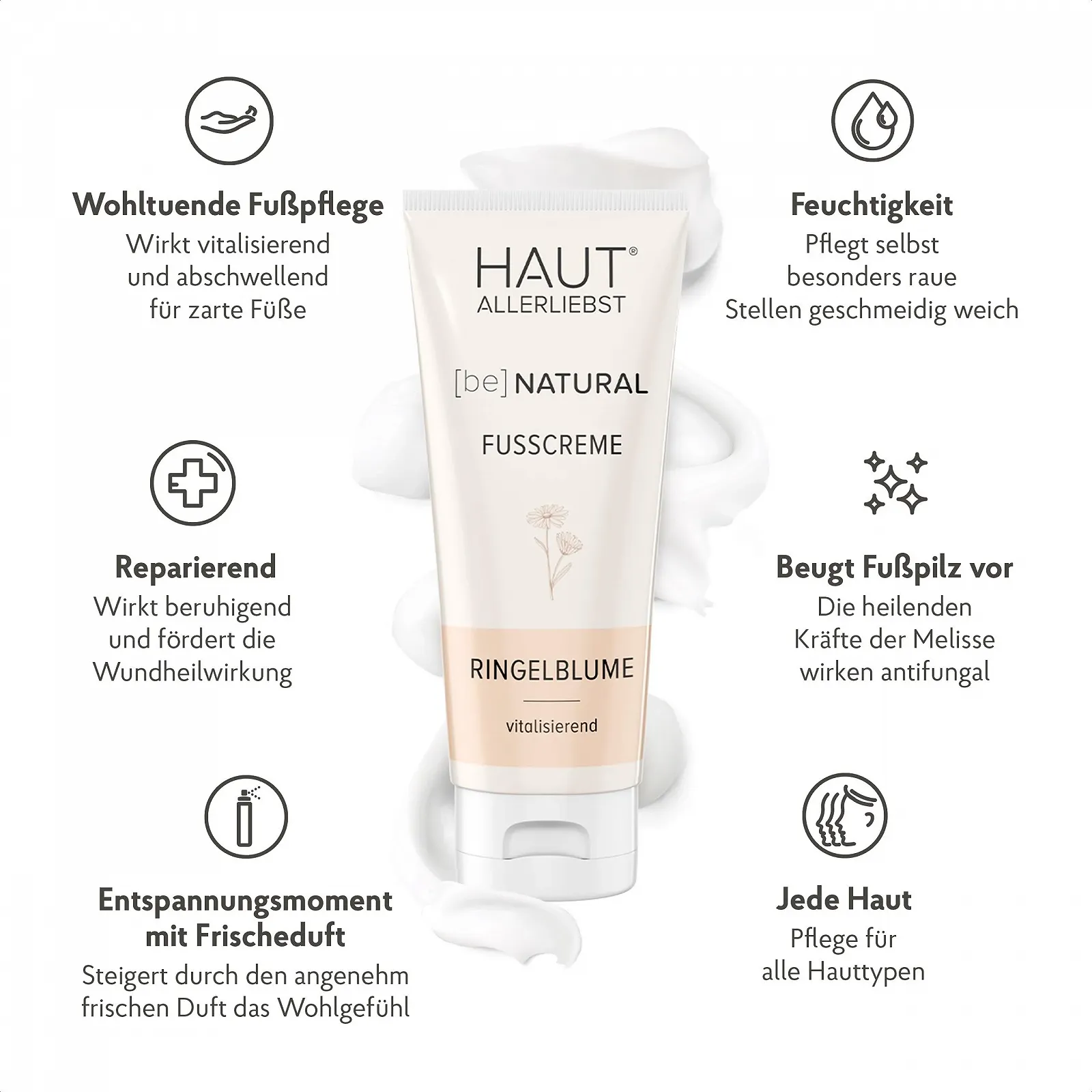 Крем для ног HAKA Calendula ревитализирующий 100 мл, фото №2