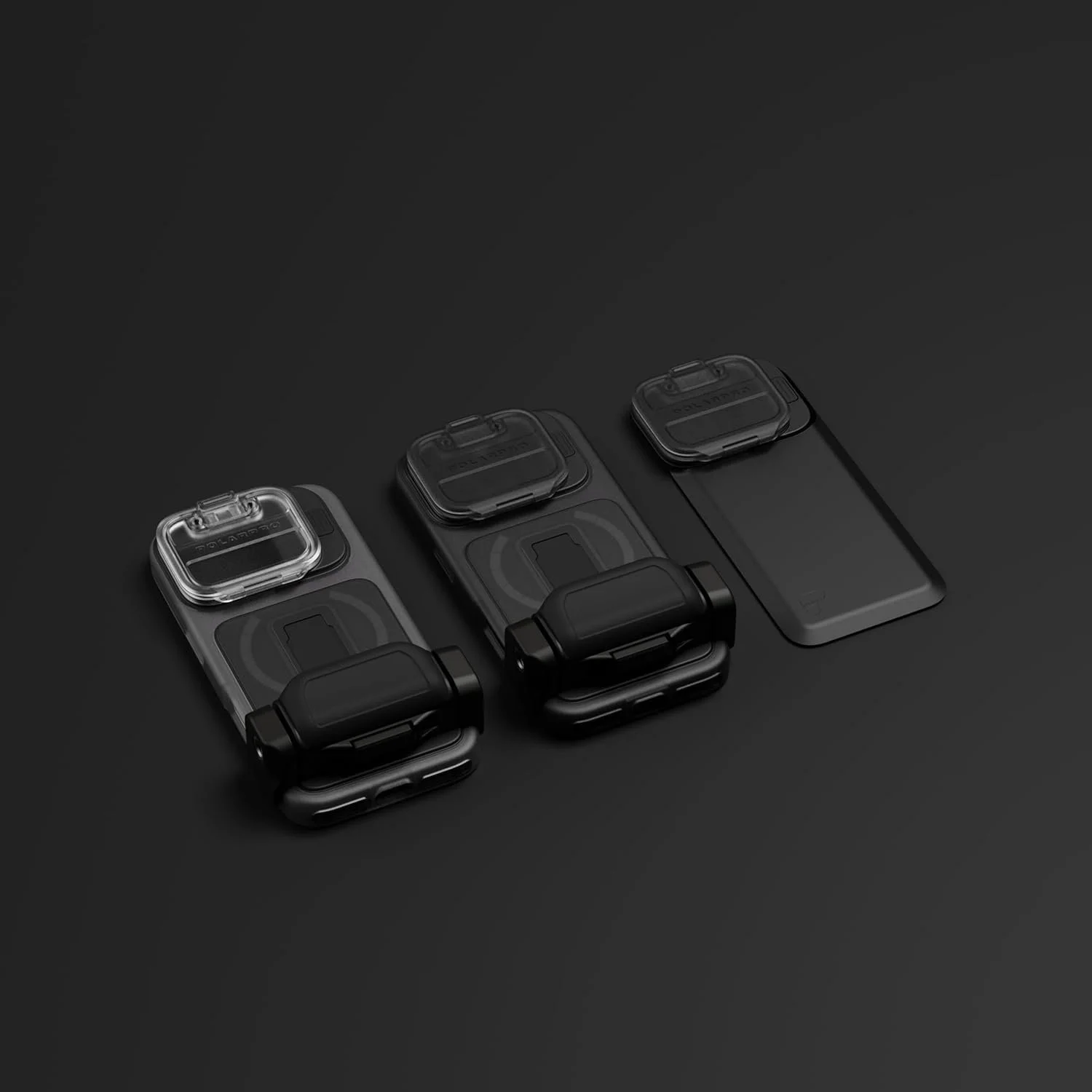 Чохол PolarPro на iPhone16 Pro, cумісний з фільтрами та адаптерами LiteChaser 15 Чорний, фото №4