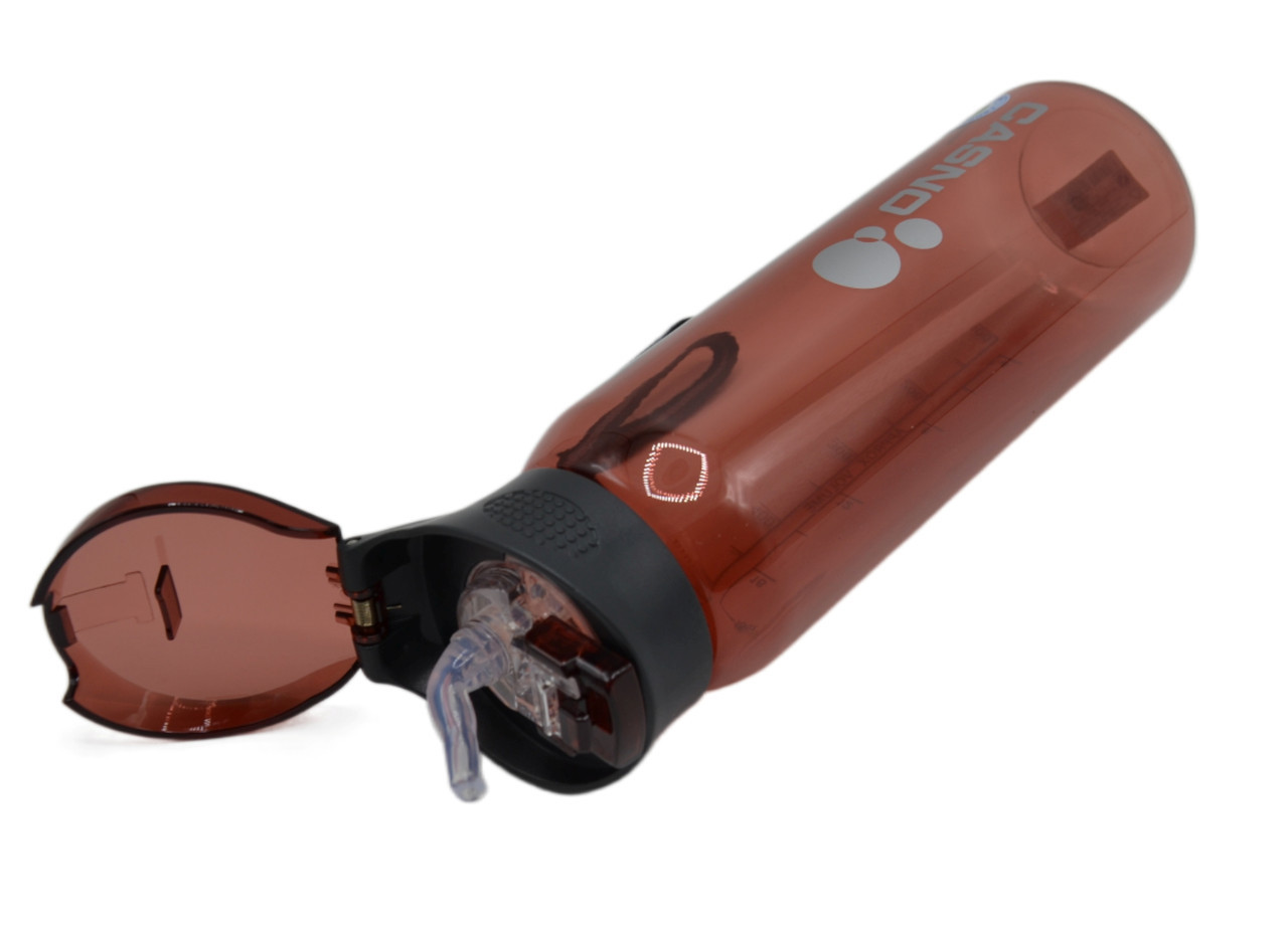 Пляшка для води CASNO 600 мл KXN-1211 Червона з соломинкою, фото №5 Пляшка для води CASNO 600 мл KXN-1211 Червона з соломинкою, фото №5