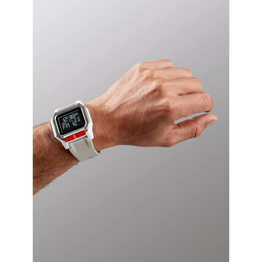 Годинник Nixon Men's Digital Японський Автоматичний Рух A1180-611-00 Пластиковий Ремінець Білий/Сірий, фото №5 Годинник Nixon Men's Digital Японський Автоматичний Рух A1180-611-00 Пластиковий Ремінець Білий/Сірий, фото №5