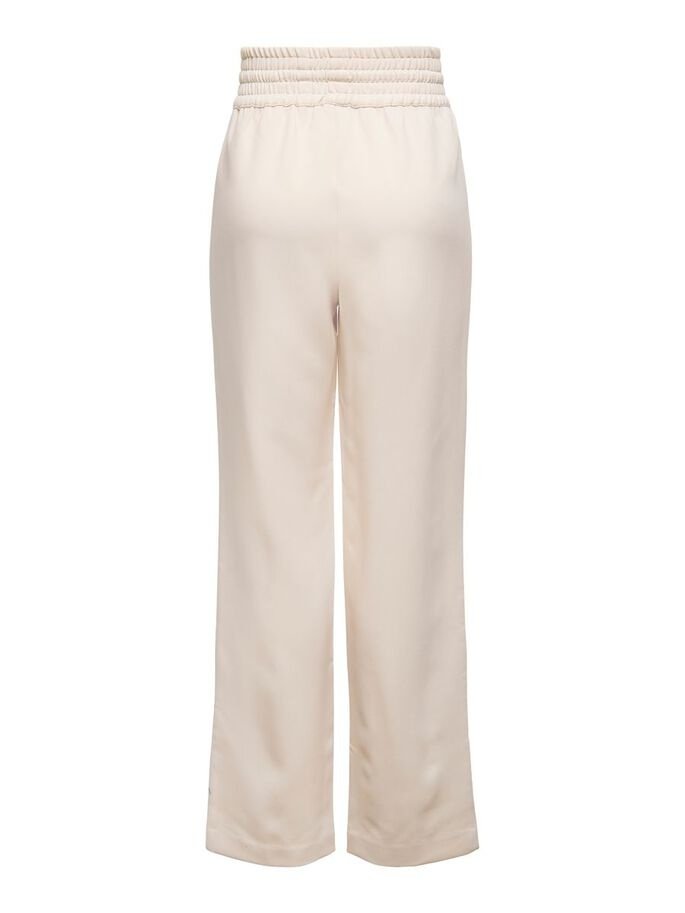 Штани ONLMARIYA X-HW STRAIGHT PULL-UP PNT 15243732-Whitecap Gray ONLY Білий S, фото №2
