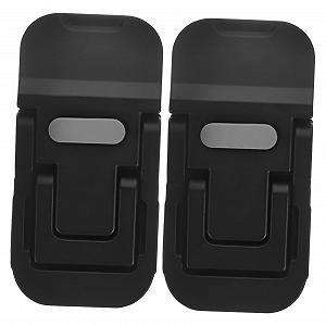 Подставка для ноутбука NOLITOY 2 шт. складная из прочного алюминиевого сплава, портативная подставка для ноутбука с устойчивыми клавиатурными ножками, легкая нескользящая подставка для ноутбука - Фото 1