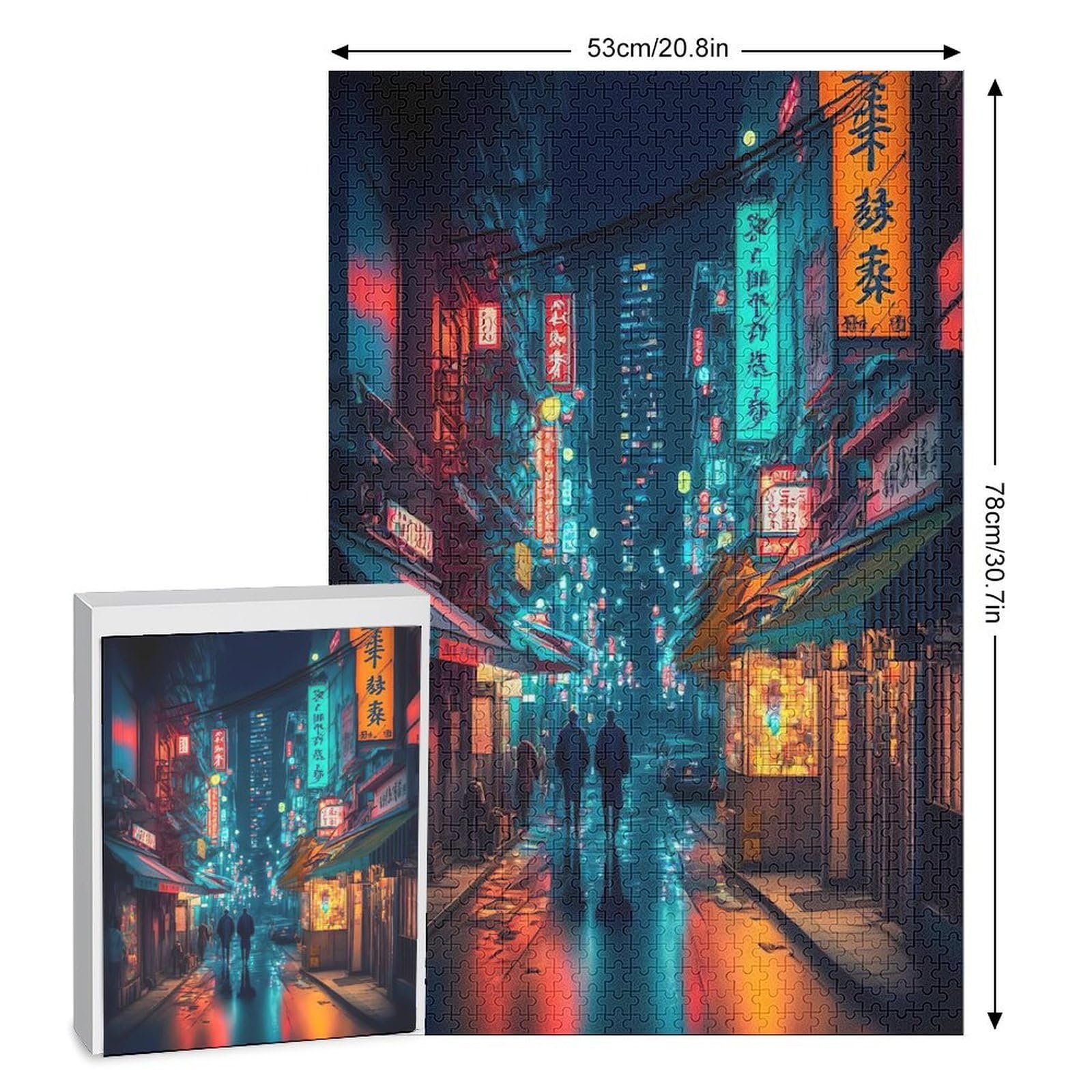 Деревянный пазл Tokyo Japan 1000 деталей 78 x 53 см, фото №2 Деревянный пазл Tokyo Japan 1000 деталей 78 x 53 см, фото №2