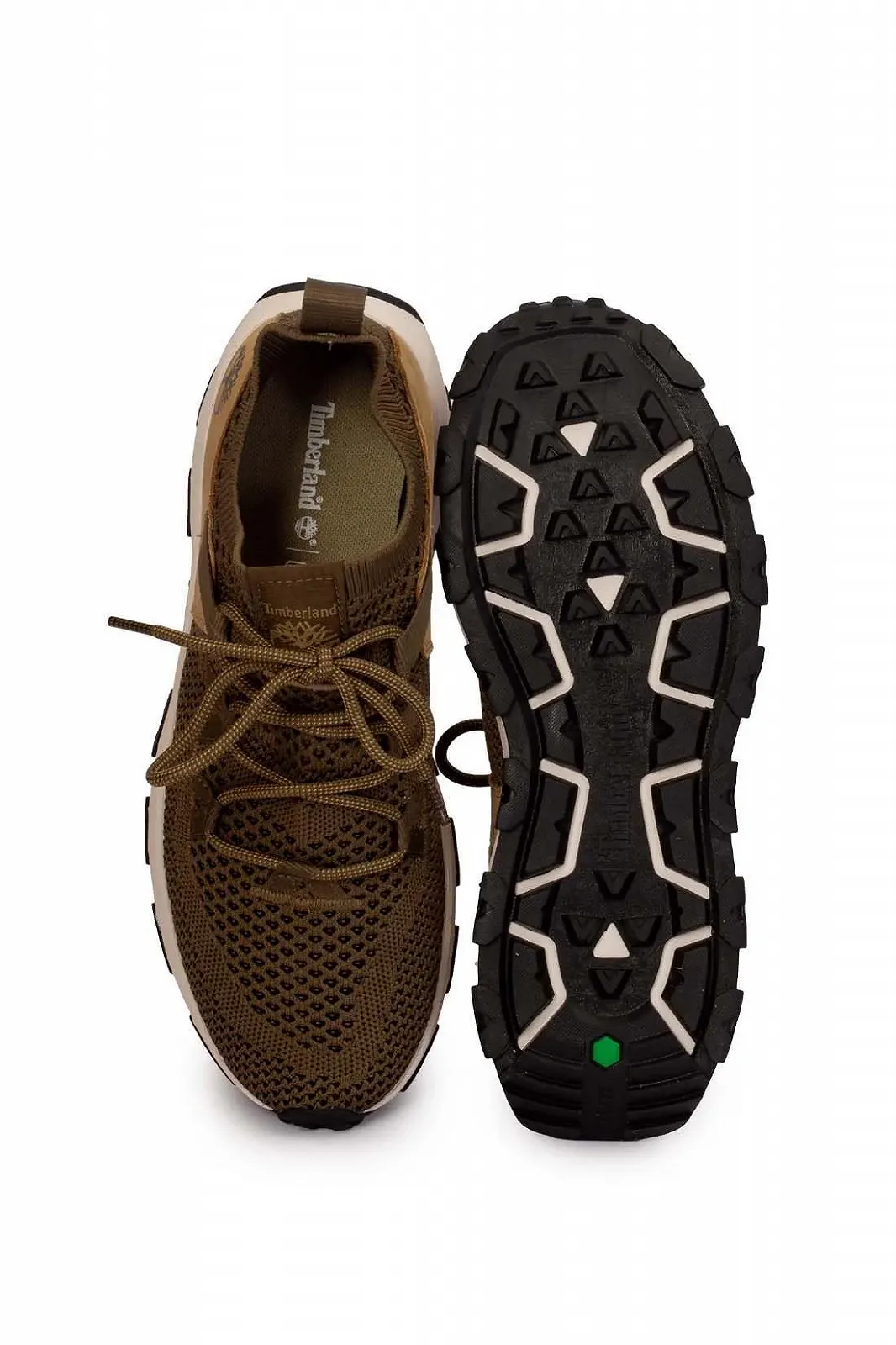 Кросівки Timberland Winsor Trail Low Оливковий Зелений Шкіра та Текстиль, фото №2 Кросівки Timberland Winsor Trail Low Оливковий Зелений Шкіра та Текстиль, фото №2