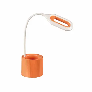 Настільна лампа LightLogic LL LANKI DIM CCT OR Акумуляторна з органайзером Помаранчева - Фото 1