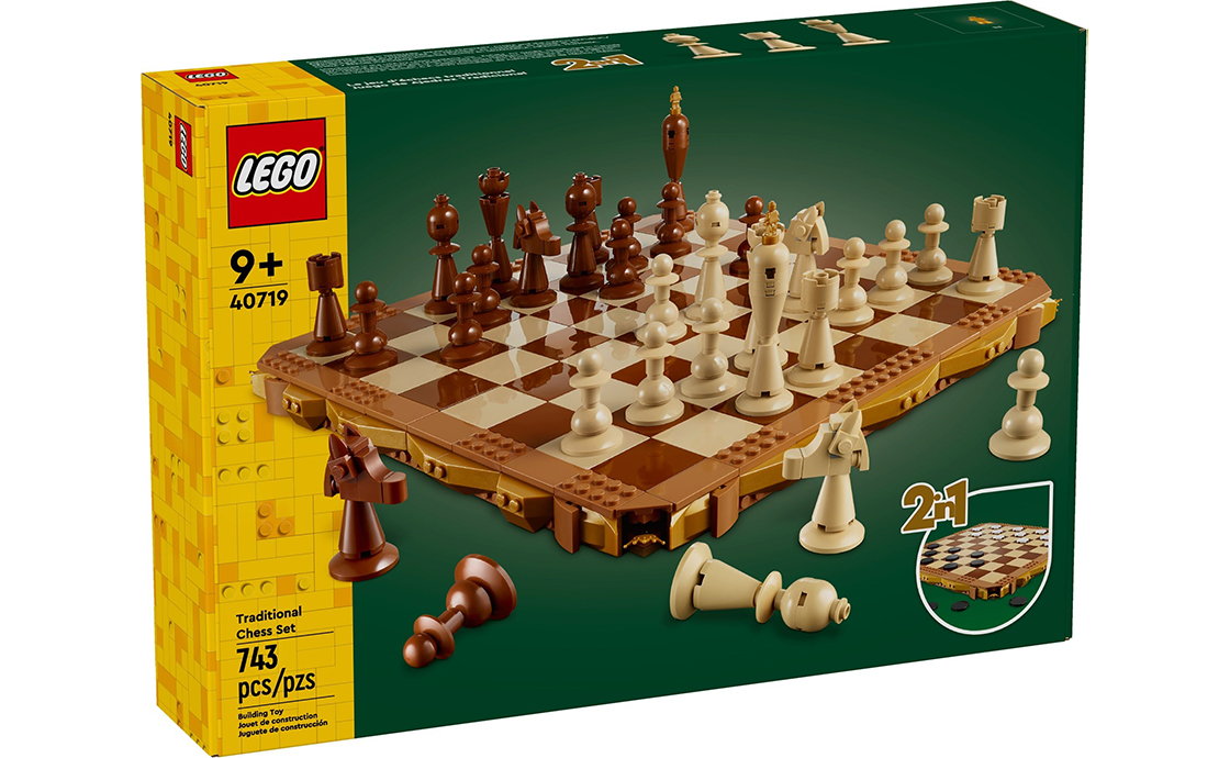 Конструктор Лего LEGO Creator Традиційний шаховий набір (40719), фото №1