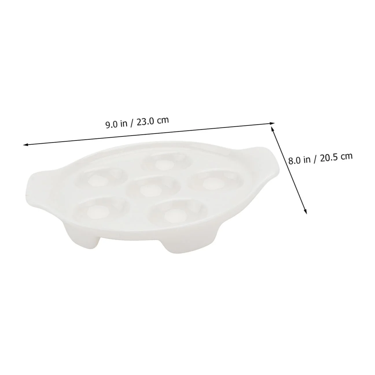 Формы для запекания улиток 2 шт керамические с ручками белые, фото №8 Формы для запекания улиток 2 шт керамические с ручками белые, фото №8