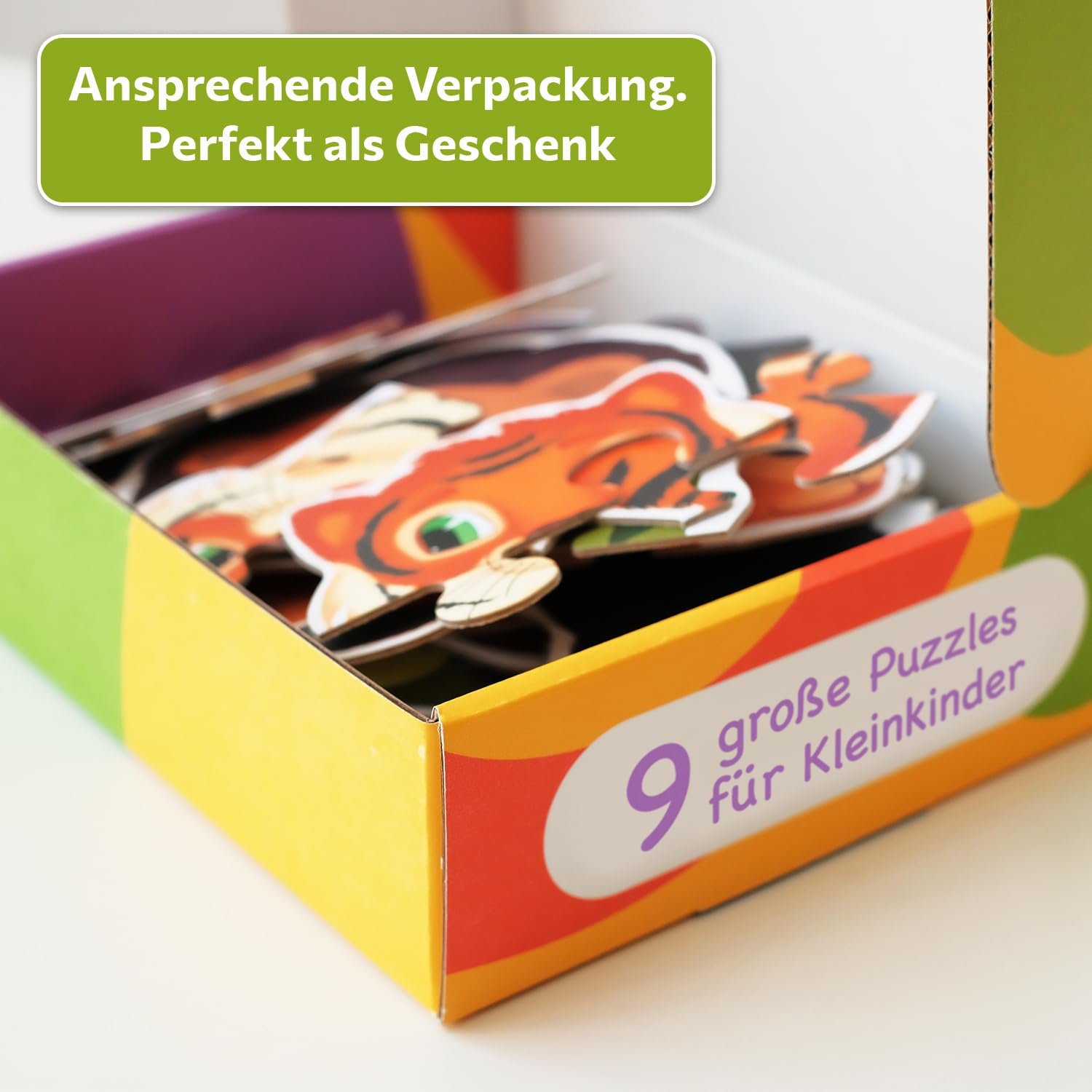 Пазл MAGNIKON My First Puzzle Exotic Animals 39 элементов, фото №4