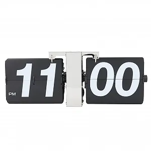 Ретро Часы PODSJD Перекидные, Edelstahl und PVC, Большие Цифры, Тип 3 - Фото 1