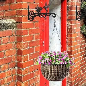 Підвісний кошик для рослин Металевий Вуличний synthetic.ua - Фото 1