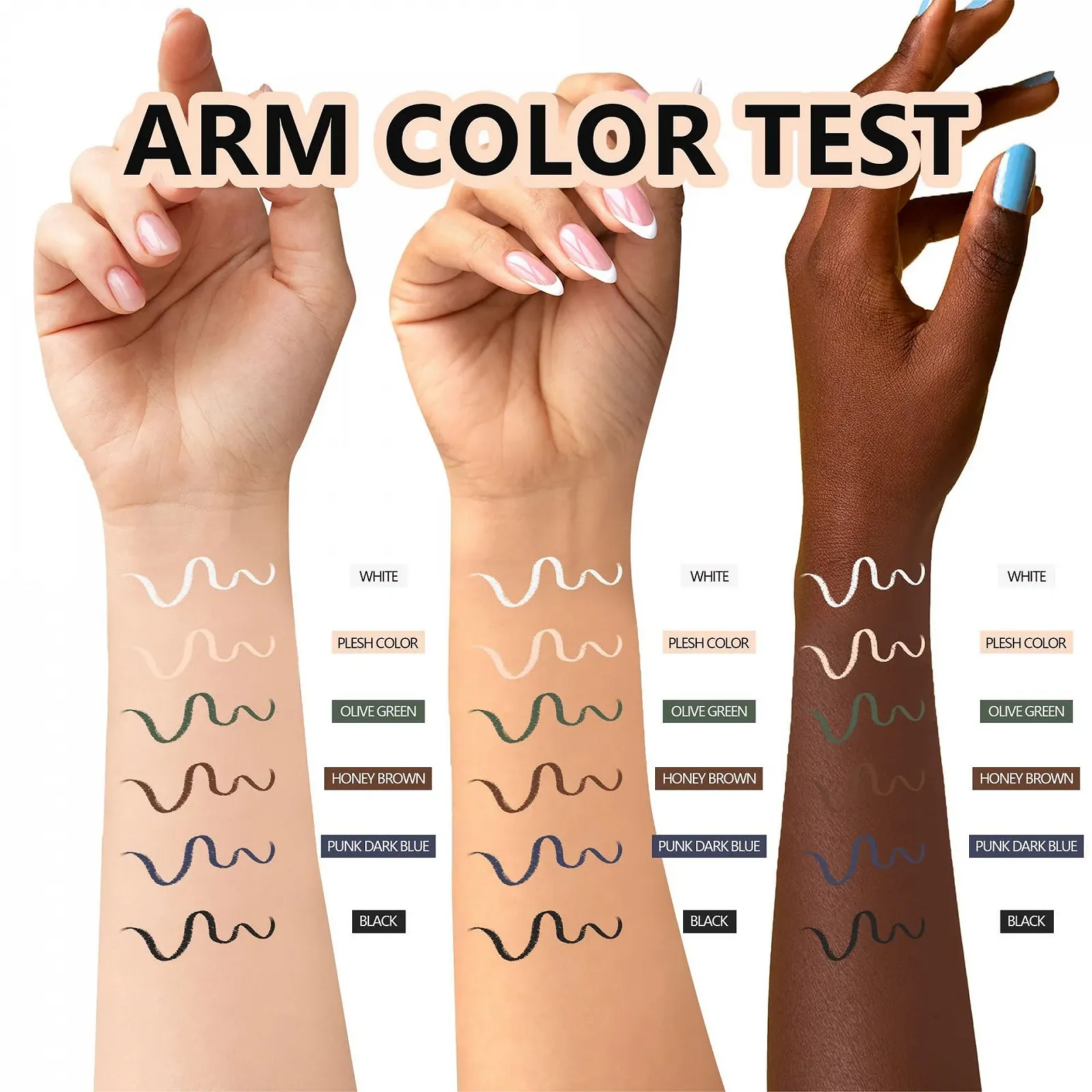 Карандаш для глаз Набор Матовый, фото №4