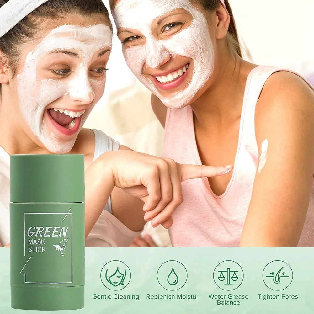Маска-стік Зелений Чай, Маска-стік Зелена, Очищуюча, фото №7