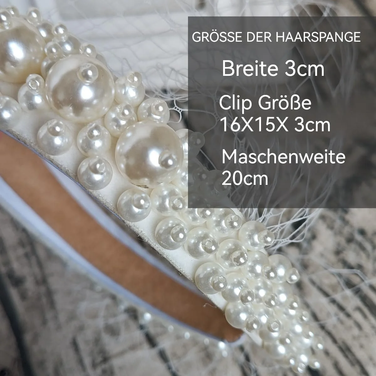 Обруч на голову в стилі 1920-х років з сіткою, фото №5 Обруч на голову в стилі 1920-х років з сіткою, фото №5