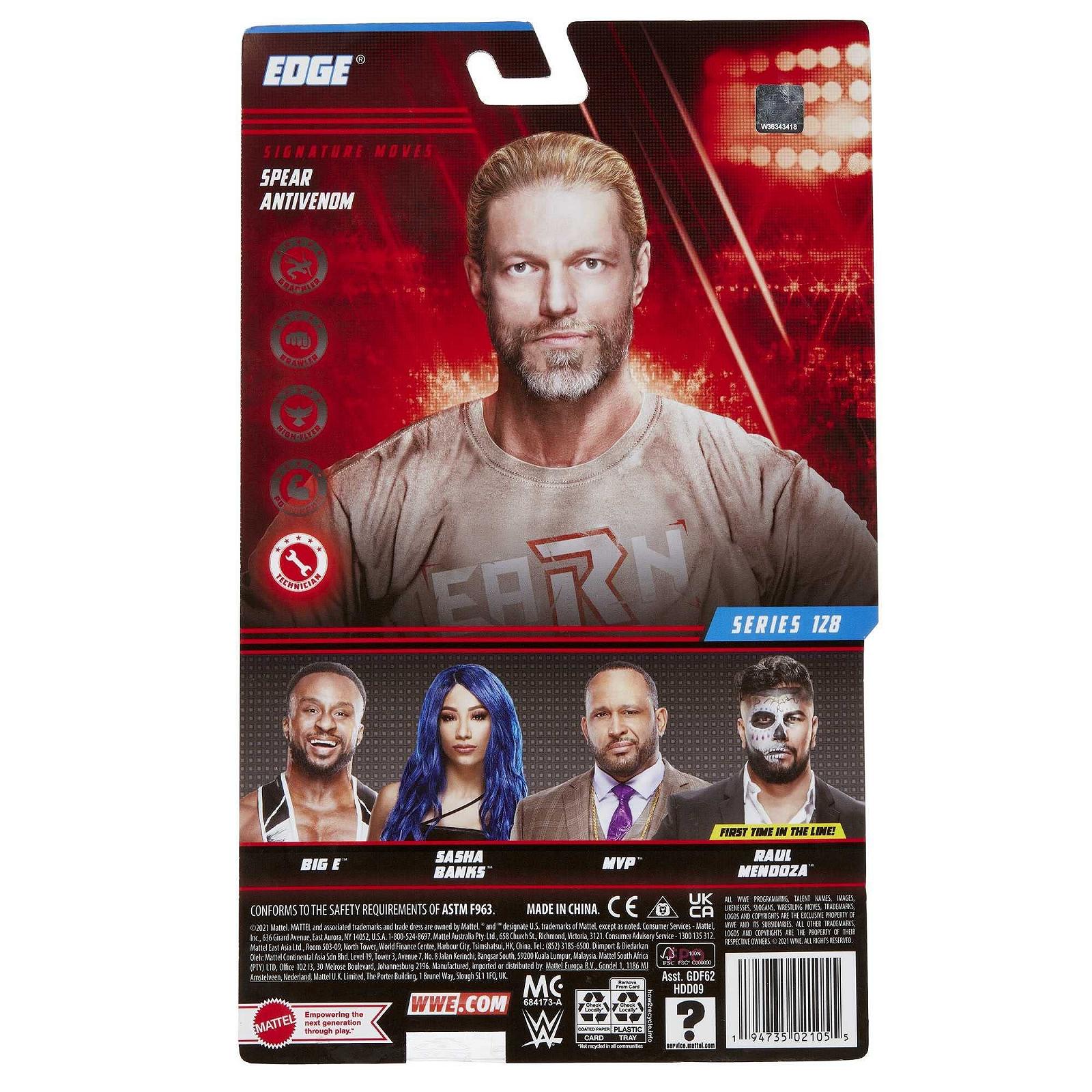 Фігурка WWE Edge HDD09, приблизно 15 см, фото №6