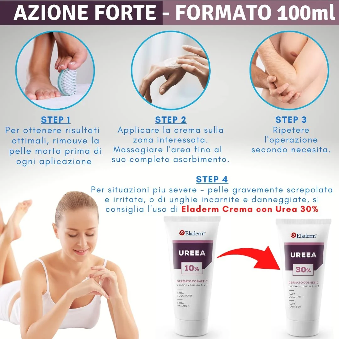 Крем для ног Urea Cream 10% 100 мл, фото №7 Крем для ног Urea Cream 10% 100 мл, фото №7