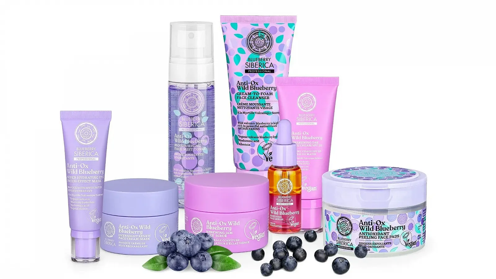 Ночная восстанавливающая крем-маска для лица Natura Siberica Anti-OX Wild Blueberry, фото №3