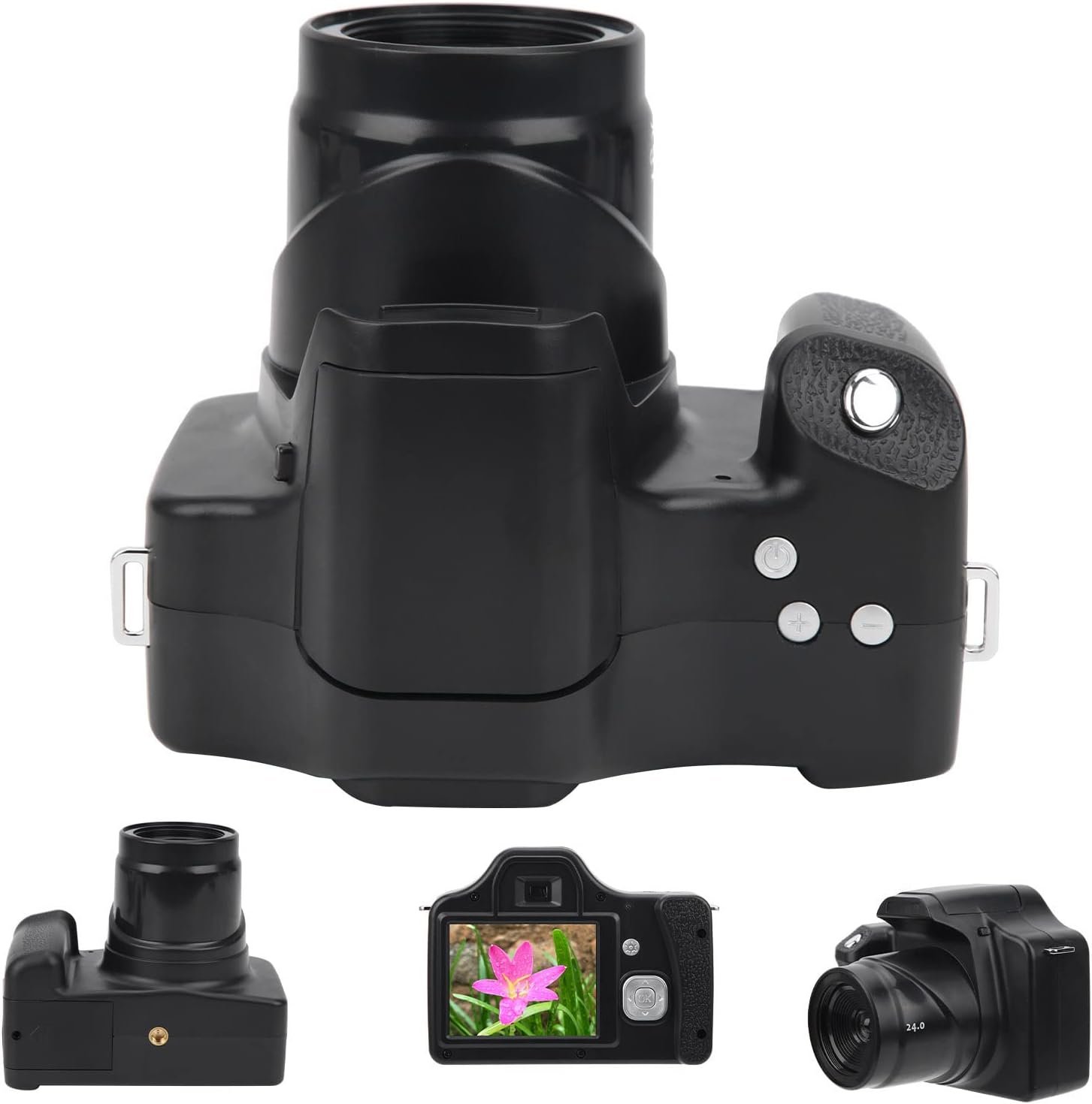 Фотоапарат Lazmin112 24Мп / CMOS / 4K 30fps / 18Х зум / Чорний, фото №6