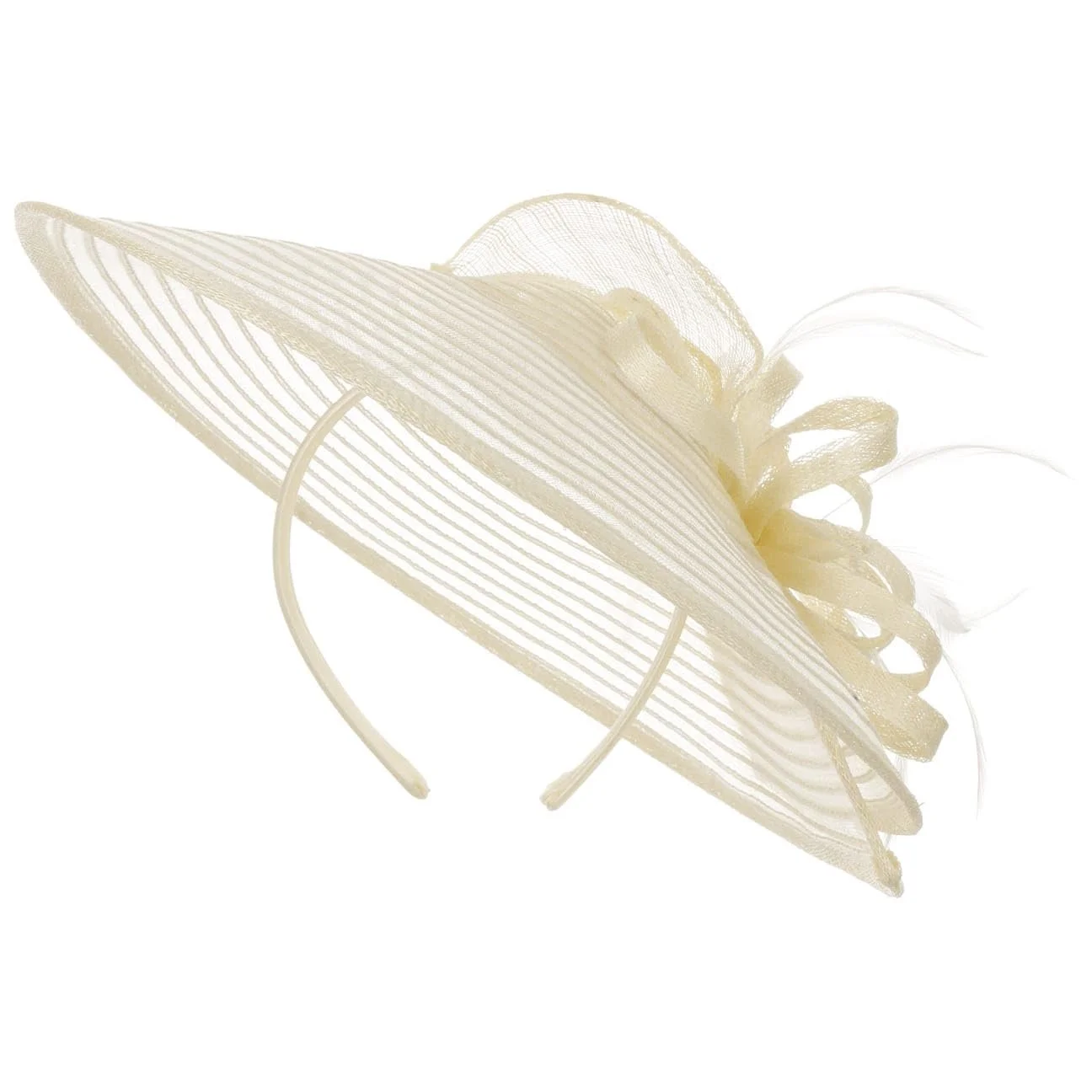 Обруч на голову Seeberger Crinol Fascinator with Feathers, фото №2