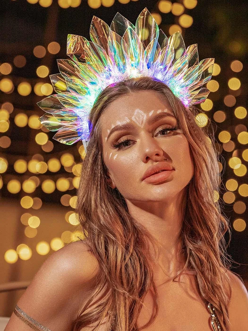 LED Обруч-корона для волосся, фото №5