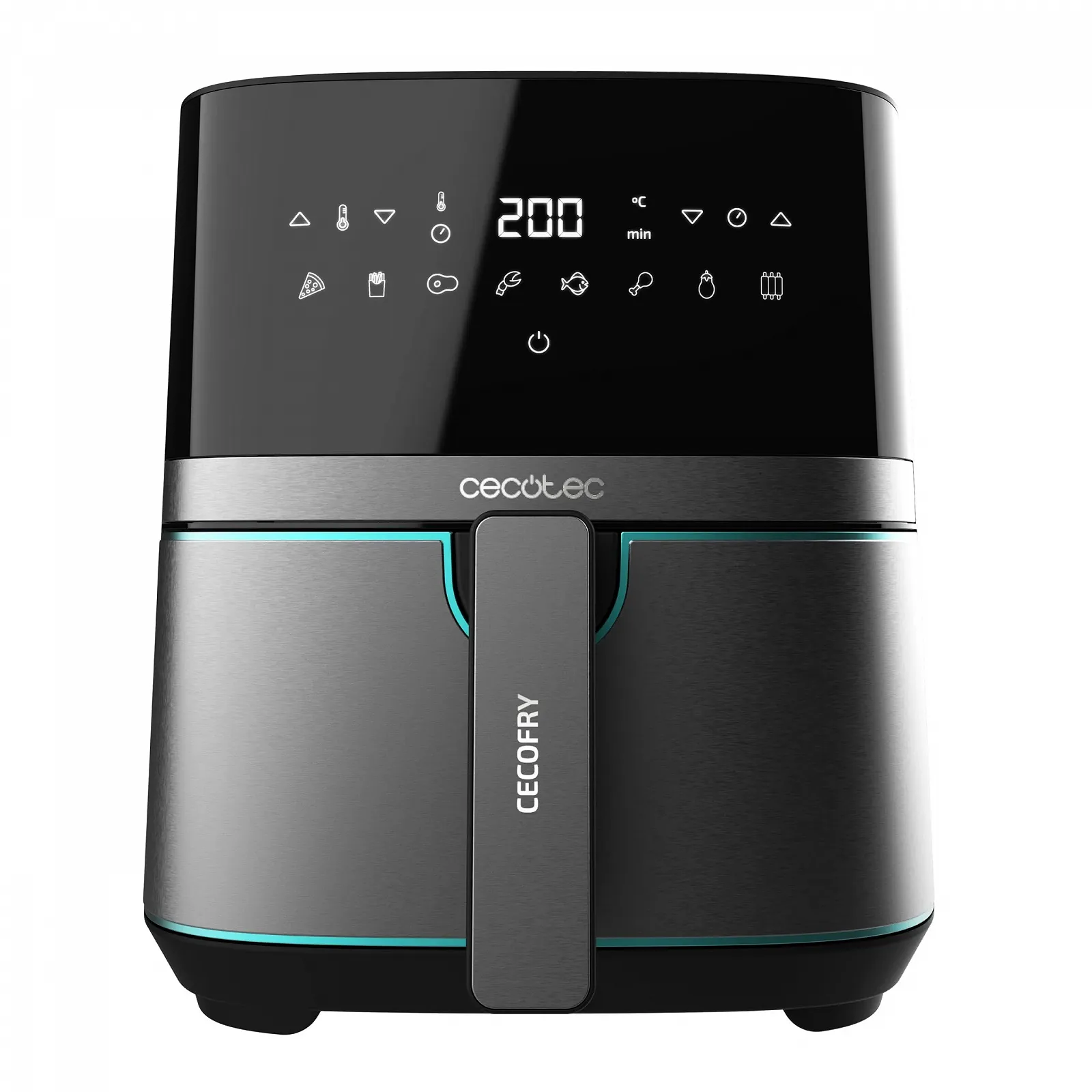 Мультипечь Cecotec Cecofry Full InoxBlack Pro 5500 5,5 л 1700 Вт Black, фото №2 Мультипечь Cecotec Cecofry Full InoxBlack Pro 5500 5,5 л 1700 Вт Black, фото №2