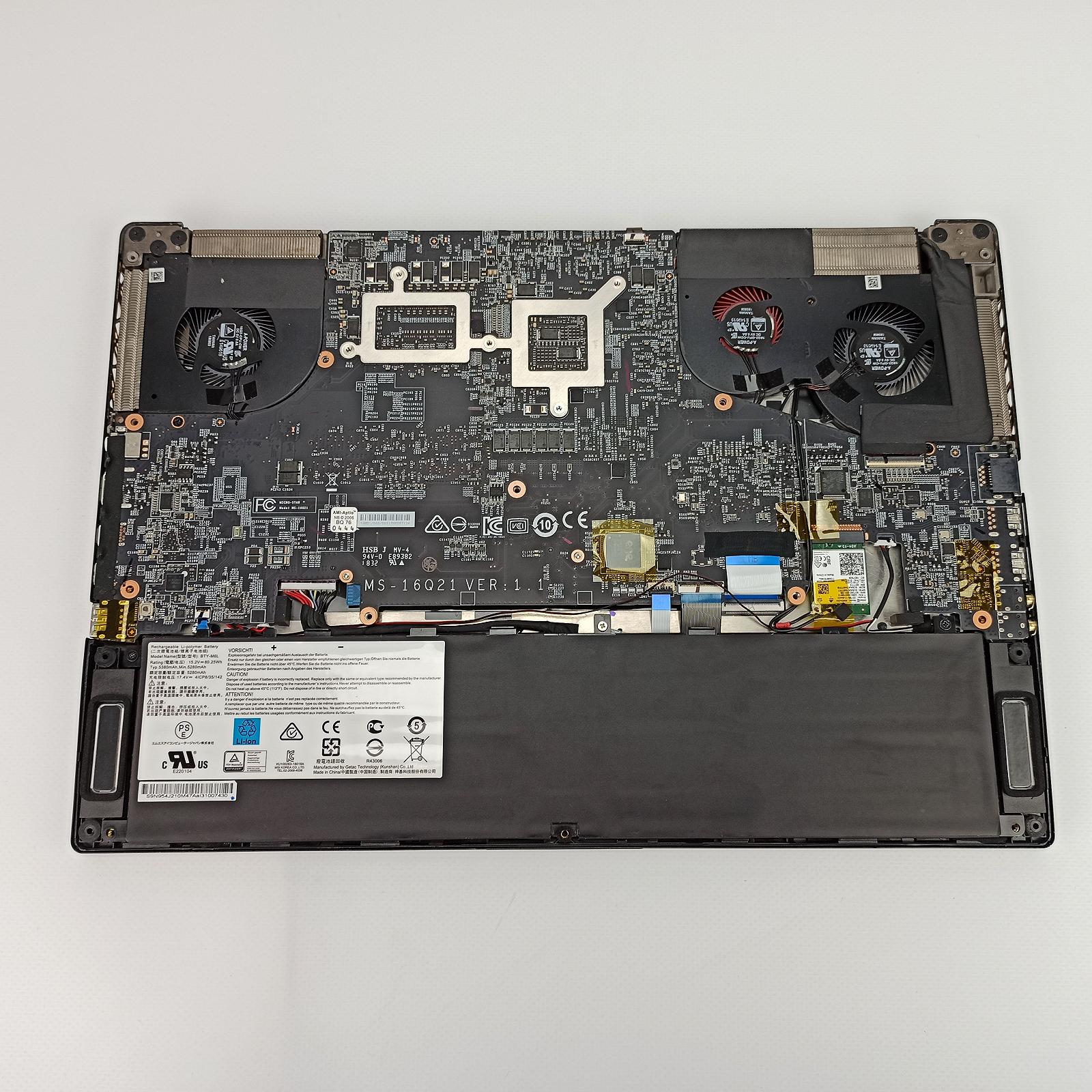 Ноутбук MSI GS65 Stealth Thin 8RE-252ES 15.6" i7-8750H 16/512GB GTX 1060 Умовно справний, потребує ремонту, фото №7