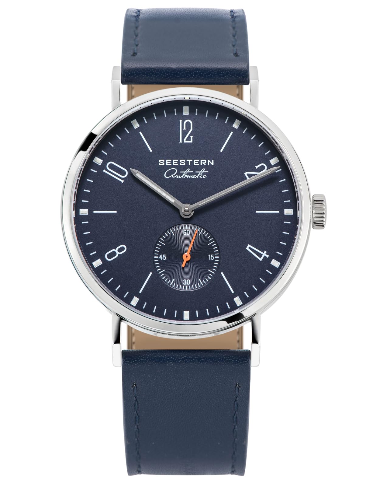 Механічний Seagull ST1701 Starfish S382.03.E 38мм Малий секундарник сріблястий Вінтажний сріблястий, вінтажний, фото №1