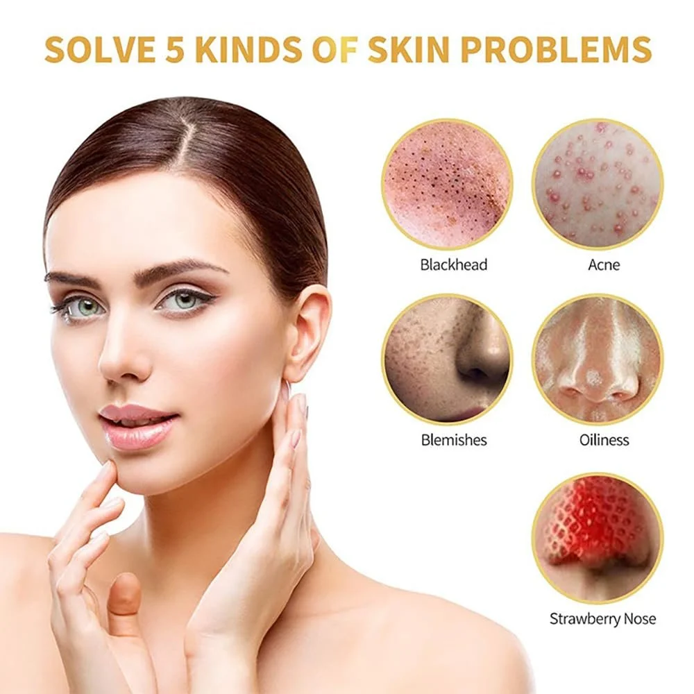 Маска-плівка 24k Golden з колагеном, Золота маска для очищення, Антивікова, фото №5