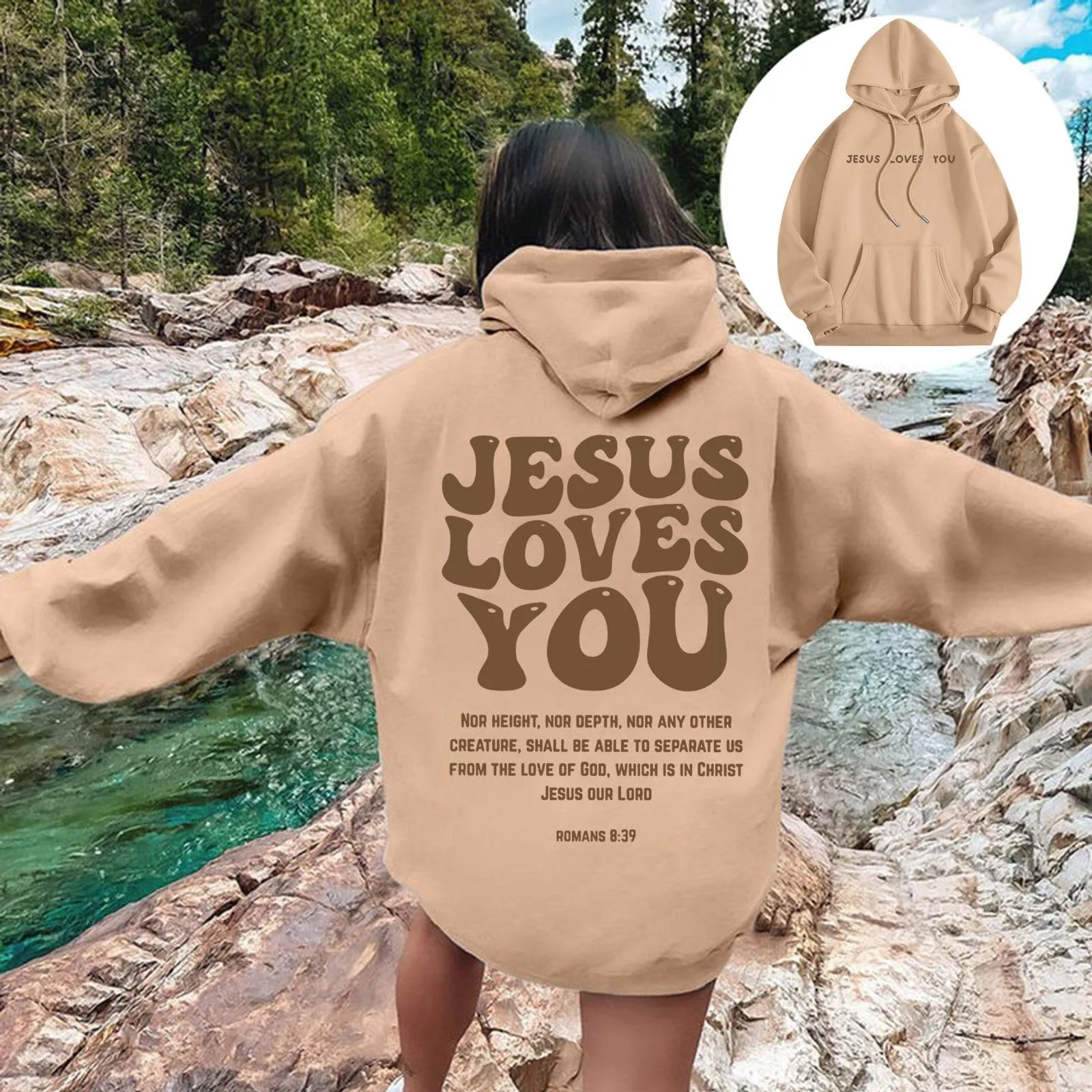 Женский Худи Однотонный/С принтом Мешковатый Мягкий Повседневный Однотонный Топы Длинные Худи-толстовки Большого Размера Классические Пуловеры Худи Весенние/Осенние/Зимние Пальто Для, фото №3