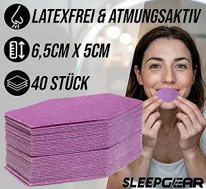 Пластыри для рта TIGEAR Sleep, 40 шт. synthetic.ua - Фото 1